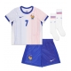Ranska Antoine Griezmann #7 Vieraspaita Lapsille EM-Kisat 2024 Lyhythihainen (+ Lyhyet housut)