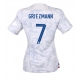 Ranska Antoine Griezmann #7 Vieraspaita Naisten MM-kisat 2022 Lyhythihainen