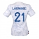 Ranska Lucas Hernandez #21 Vieraspaita Naisten MM-kisat 2022 Lyhythihainen