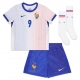 Ranska Olivier Giroud #9 Vieraspaita Lapsille EM-Kisat 2024 Lyhythihainen (+ Lyhyet housut)