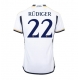 Real Madrid Antonio Rudiger #22 Kotipaita 2023-24 Lyhythihainen