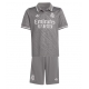 Real Madrid Arda Guler #15 Kolmaspaita Lapsille 2024-25 Lyhythihainen (+ Lyhyet housut)