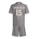 Real Madrid Arda Guler #15 Kolmaspaita Lapsille 2024-25 Lyhythihainen (+ Lyhyet housut)