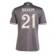 Real Madrid Brahim Diaz #21 Kolmaspaita 2024-25 Lyhythihainen