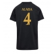 Real Madrid David Alaba #4 Kolmaspaita Naisten 2023-24 Lyhythihainen