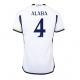 Real Madrid David Alaba #4 Kotipaita 2023-24 Lyhythihainen