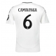 Real Madrid Eduardo Camavinga #6 Kotipaita 2024-25 Lyhythihainen