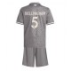 Real Madrid Jude Bellingham #5 Kolmaspaita Lapsille 2024-25 Lyhythihainen (+ Lyhyet housut)