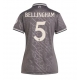 Real Madrid Jude Bellingham #5 Kolmaspaita Naisten 2024-25 Lyhythihainen