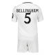 Real Madrid Jude Bellingham #5 Kotipaita Lapsille 2024-25 Lyhythihainen (+ Lyhyet housut)