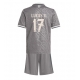 Real Madrid Lucas Vazquez #17 Kolmaspaita Lapsille 2024-25 Lyhythihainen (+ Lyhyet housut)