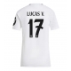 Real Madrid Lucas Vazquez #17 Kotipaita Naisten 2024-25 Lyhythihainen