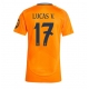 Real Madrid Lucas Vazquez #17 Vieraspaita Naisten 2024-25 Lyhythihainen