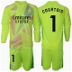 Real Madrid Thibaut Courtois #1 Maalivahti Kolmaspaita Lapsille 2024-25 Pitkähihainen (+ Lyhyet housut)