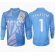 Real Madrid Thibaut Courtois #1 Maalivahti Kotipaita 2024-25 Pitkähihainen