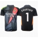 Real Madrid Thibaut Courtois #1 Maalivahti Vieraspaita 2024-25 Lyhythihainen