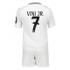 Real Madrid Vinicius Junior #7 Kotipaita Lapsille 2024-25 Lyhythihainen (+ Lyhyet housut)