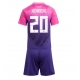 Saksa Benjamin Henrichs #20 Vieraspaita Lapsille EM-Kisat 2024 Lyhythihainen (+ Lyhyet housut)