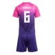 Saksa Joshua Kimmich #6 Vieraspaita Lapsille EM-Kisat 2024 Lyhythihainen (+ Lyhyet housut)