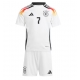 Saksa Kai Havertz #7 Kotipaita Lapsille EM-Kisat 2024 Lyhythihainen (+ Lyhyet housut)