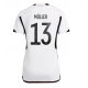 Saksa Thomas Muller #13 Kotipaita Naisten MM-kisat 2022 Lyhythihainen