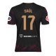 Sevilla Saul Niguez #17 Kolmaspaita 2024-25 Lyhythihainen