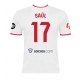 Sevilla Saul Niguez #17 Kotipaita 2024-25 Lyhythihainen