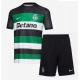 Sporting CP Kotipaita Lapsille 2024-25 Lyhythihainen (+ Lyhyet housut)