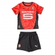 Stade Rennais Kotipaita Lapsille 2024-25 Lyhythihainen (+ Lyhyet housut)