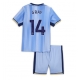 Tottenham Hotspur Archie Gray #14 Vieraspaita Lapsille 2024-25 Lyhythihainen (+ Lyhyet housut)