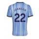 Tottenham Hotspur Brennan Johnson #22 Vieraspaita 2024-25 Lyhythihainen