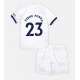 Tottenham Hotspur Pedro Porro #23 Kotipaita Lapsille 2023-24 Lyhythihainen (+ Lyhyet housut)