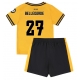 Wolves Jean-Ricner Bellegarde #27 Kotipaita Lapsille 2024-25 Lyhythihainen (+ Lyhyet housut)