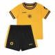 Wolves Jorgen Strand Larsen #9 Kotipaita Lapsille 2024-25 Lyhythihainen (+ Lyhyet housut)