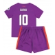 Wolves Matheus Cunha #10 Kolmaspaita Lapsille 2024-25 Lyhythihainen (+ Lyhyet housut)