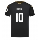 Wolves Matheus Cunha #10 Vieraspaita 2024-25 Lyhythihainen