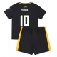 Wolves Matheus Cunha #10 Vieraspaita Lapsille 2024-25 Lyhythihainen (+ Lyhyet housut)
