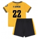 Wolves Nelson Semedo #22 Kotipaita Lapsille 2024-25 Lyhythihainen (+ Lyhyet housut)