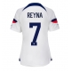 Yhdysvallat Giovanni Reyna #7 Kotipaita Naisten MM-kisat 2022 Lyhythihainen