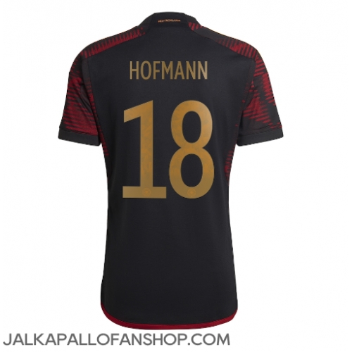 Saksa Jonas Hofmann #18 Vieraspaita MM-kisat 2022 Lyhythihainen